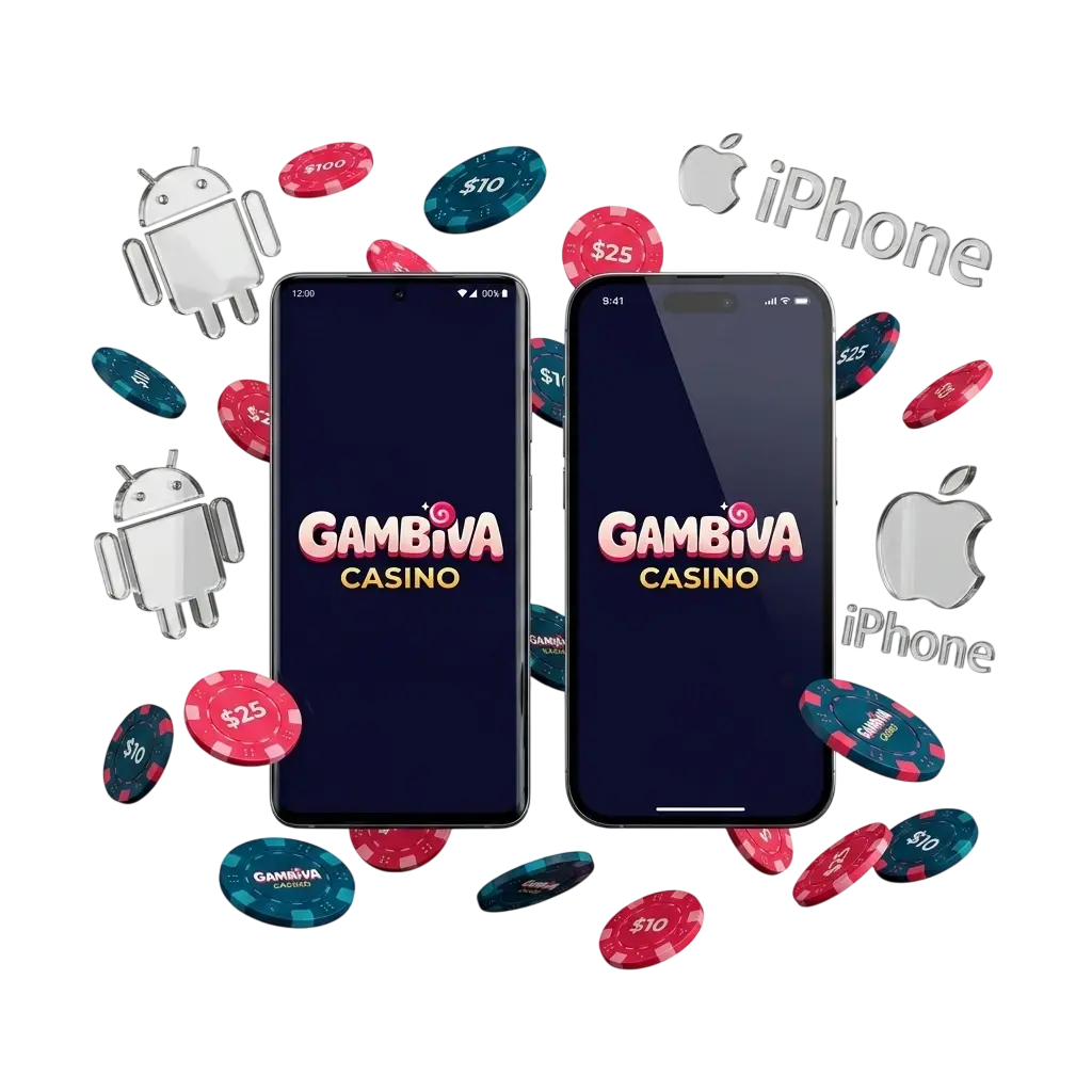 Gambiva App Download für Android APK und iOS mit Sportwetten, Casino und 800% Willkommensbonus