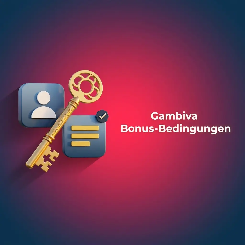Gambiva Bonus-Bedingungen: Mindesteinzahlung 20 EUR, 35x Umsatz, 30 Tage Gültigkeit, max. 5 EUR Wetteinsatz
