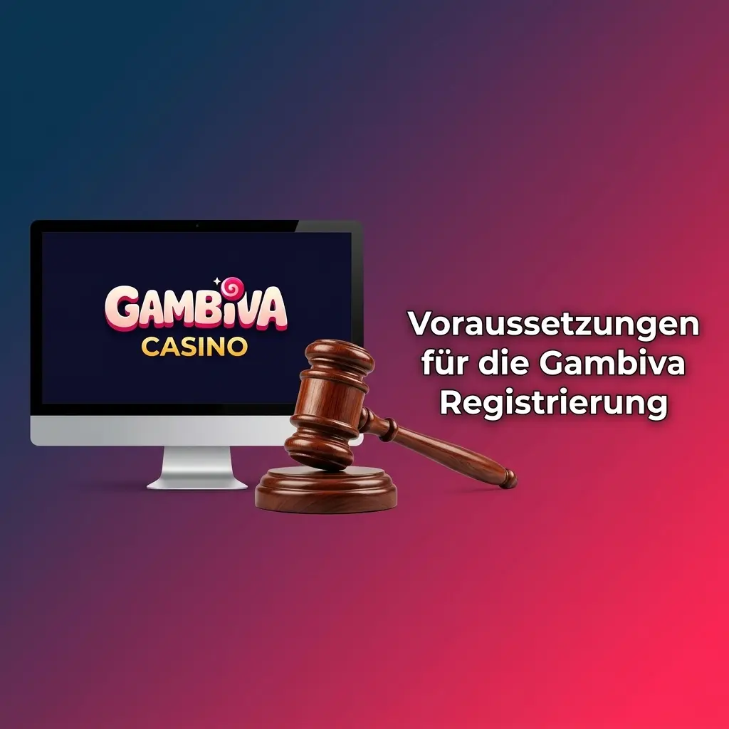 Gambiva Registrierung Voraussetzungen: Mindestalter 18, ein Konto pro Person, gültige Ausweisdokumente erforderlich